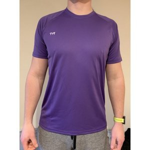 Tyr tech t-shirt purple l