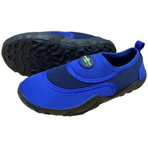 Dětské boty do vody aqualung beachwalker kids royal blue/navy blue