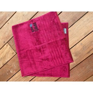 Borntoswim cotton towel 50x100cm růžová