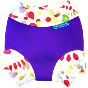 Kojenecké plavky swimaholic swim nappy coloured dots xxl