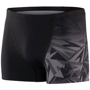 Speedo hyper boom placement v-cut aquashort black/oxid grey 36