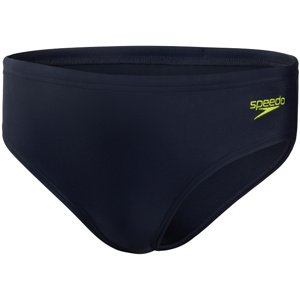 Speedo logo 6.5cm brief boy navy/atomic lime 24