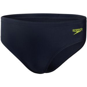 Speedo logo 6.5cm brief boy navy/atomic lime 26