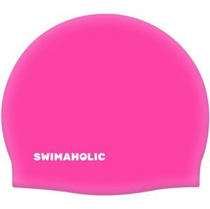 Plavecká čepice swimaholic seamless cap růžová