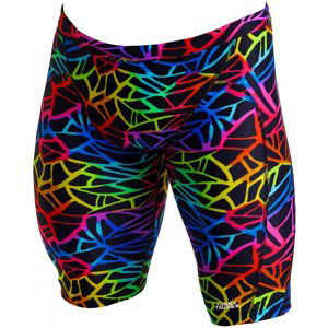 Funky trunks rainbow web training jammer 36