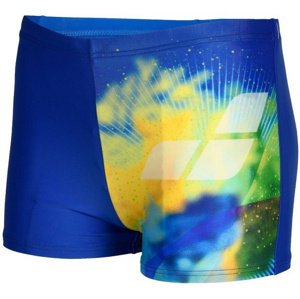 Arena boys swim short placement royal/multi 28