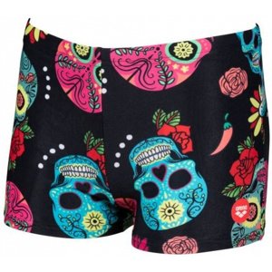 Arena crazy skulls carnival short junior black/multi 26