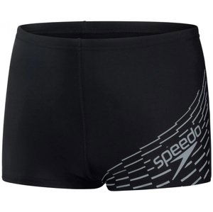 Speedo medley logo aquashort boy black/ardesia 30