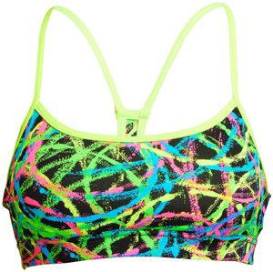 Funkita burnouts swim crop top 30