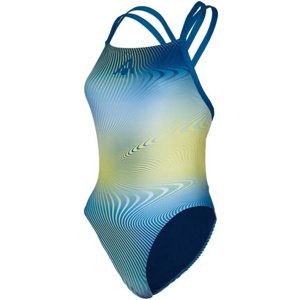 Dámské plavky aqua sphere essential open back multicolor/blue 34