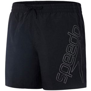 Speedo boom logo 16 watershort black/metalic grey l - uk36