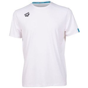 Arena team t-shirt solid white l
