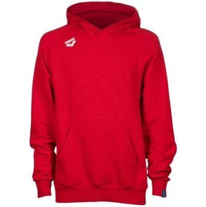Arena team unisex hooded sweat panel red l