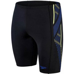 Speedo tech panel jammer black/chroma blue/spritz m - uk34