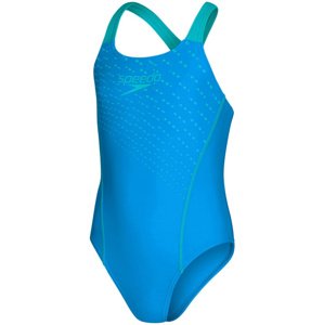 Speedo medley logo medalist girl bondi blue/aquarium 164cm