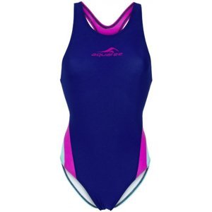Aquafeel racerback girls blue/pink/teal 176cm