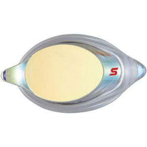 Swans srxcl-mpaf mirrored optic lens racing clear/yellow -7.0