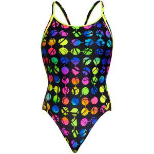 Funkita broken circle diamond back one piece xl - uk38