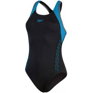 Speedo hyperboom flyback black/bolt/dove grey 3xl - uk42