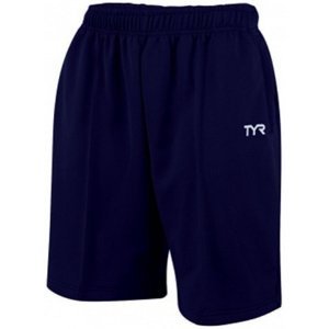 Tyr male warm-up shorts navy l