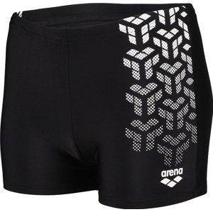 Arena boys kikko v swim short graphic black/white 116cm