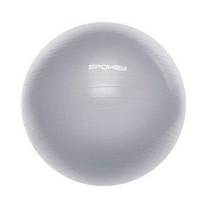 Gymnastický míč Spokey FITBALL III 55 cm včetně pumpičky šedý