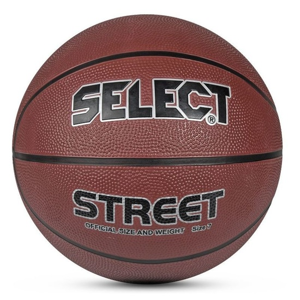 Basketbalový míč Select Basketball Street hnědá