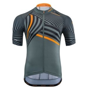 Pánský cyklistický dres Silvini Chiani MD1418 charcoal