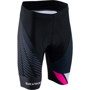 Dámské cyklistické kalhoty Silvini Team WP1409 black-pink