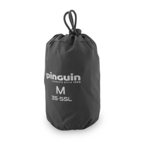 Pláštěnka na batoh Pinguin Raincover M 35-55l černá