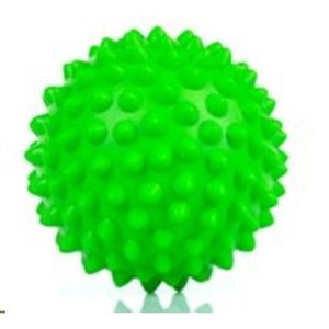 Rehabilitační masážní míček Spokey TONI 90 mm, zelený