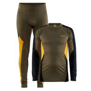 Set CRAFT CORE Dry Baselayer 1909707-648560 - tmavě zelená