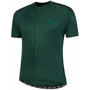 Decentní dres na kolo Rogelli EXPLORE s krátkým rukávem, zelený 001.051