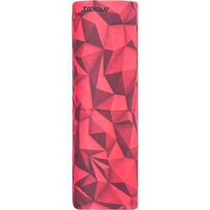Jednovrstvý multifunkční šátek Silvini Motivo UA1730 red