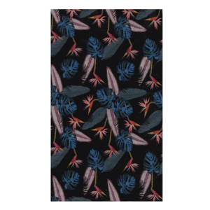 Multifunkční šátek SENSOR Tube Merino impress černá-floral