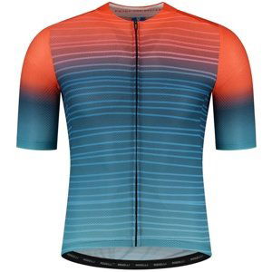 Cyklistický dres Rogelli Surf modro/oranžový ROG351435