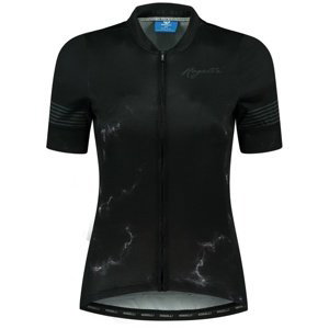Dámský cyklistický dres Rogelli Marble černo/šedý ROG351502