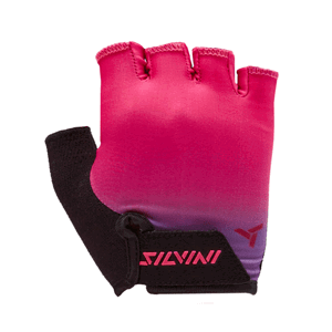 Dětské cyklo rukavice Silvini Anapi CA2287 black-fuchsia 7-8