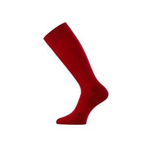 Lyžařské ponožky Lasting FWK-316 červené L (42-45)
