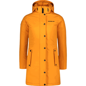 Dámský zimní kabát NORDBLANC BLACKFORST žlutý NBWJL7942_ZLO 36