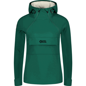 Dámský zateplený softshellový anorak Nordblanc FEMININE zelený NBWSL7957_ZIZ 44