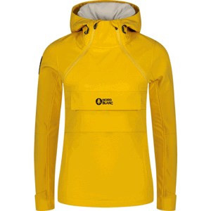 Dámský zateplený softshellový anorak Nordblanc FEMININE žlutý NBWSL7957_ZLP 42