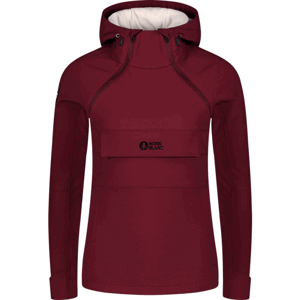 Dámský zateplený softshellový anorak Nordblanc FEMININE vínový NBWSL7957_PLU 34