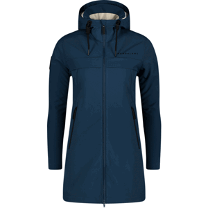 Dámský zateplený nepromokavý softshellový kabát NORDBLANC ANYTIME modrý NBWSL7956_MVO 38