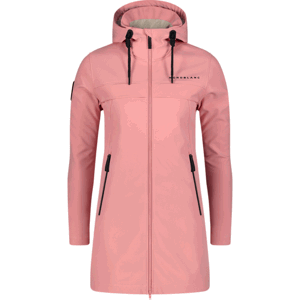 Dámský zateplený nepromokavý softshellový kabát NORDBLANC ANYTIME růžový NBWSL7956_PIR 36