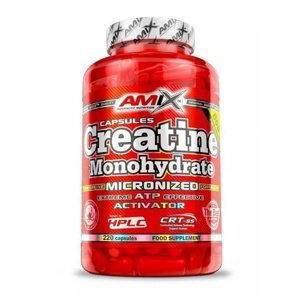 Amix Creatine Monohydrate - 220kapslí