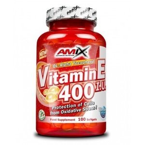 Amix Vitamin E 400 IU 100 kapslí