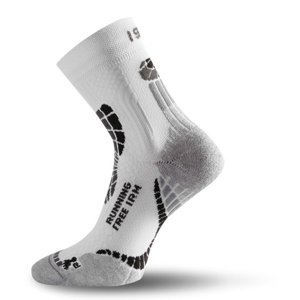 Ponožky Lasting IRM bílá/černá XL (46-49)