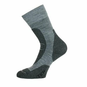 Ponožky Lasting TKN tm.šedá/šedá(800) XL (46-49)