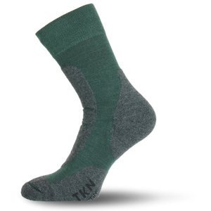 Ponožky Lasting TKN zelená/šedá XL (46-49)